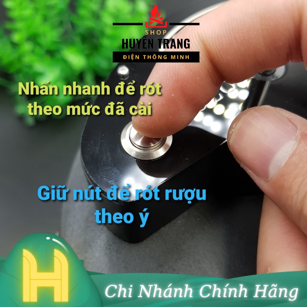 [Bản V8.0] Bình Rót Rượu Tự Động Zô Zô Vui Vẻ Giao Diện Mới