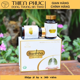 [Chính hãng] Viên bổ phế Banikha Thiên Phúc 2 lọ x 30 viên