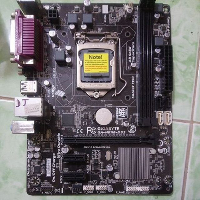 Main gigabyte h81 m - ds2 zin 100% chưa sửa giga - bo mạch chủ