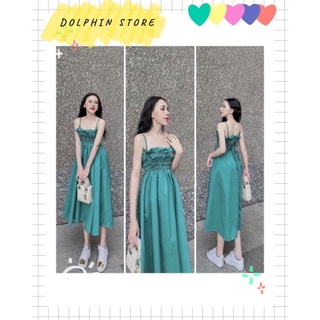 BIGSIZE Đầm maxi đi biển bigsize