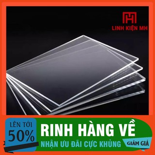 Mica trong khổ a4 dày 2mm