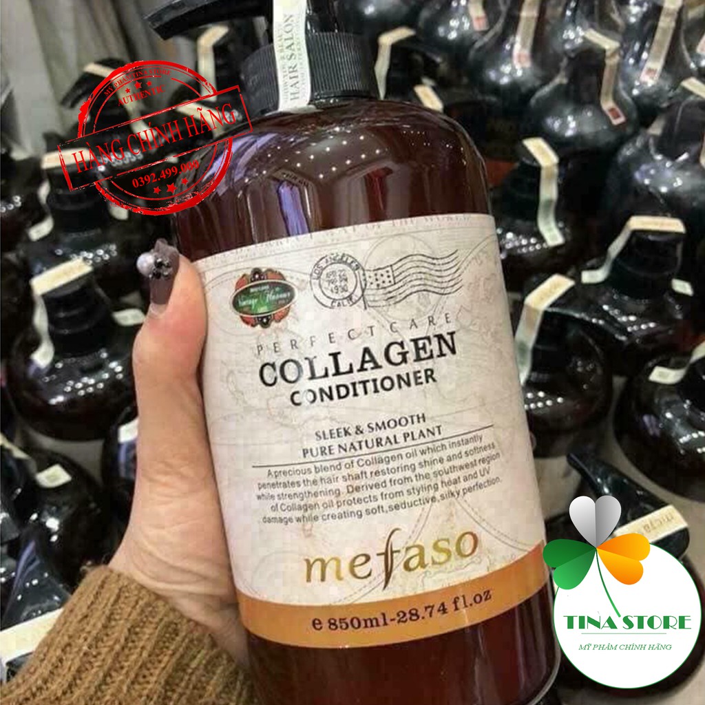 Miễn Ship🔥Cặp Dầu Gội Xả collagen Argan Mefaso 850ml | Ngăn Ngừa Gàu, Giảm Rụng Tóc, Phục Hồi Tóc Khô Xơ, Hư Tổn | BigBuy360 - bigbuy360.vn