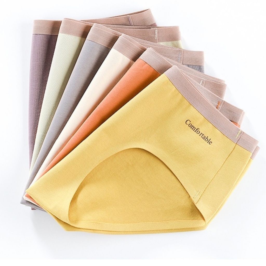 Quần lót nữ cotton kháng khuẩn khử mùi ôm dáng in chữ cực đẹp và đáng yêu DOPICO L155