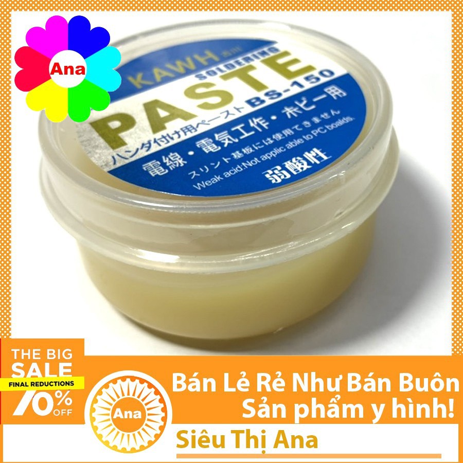 Mỡ Hàn Thiếc Hỗ Trợ Hàn Mạch Lọ To PASTE