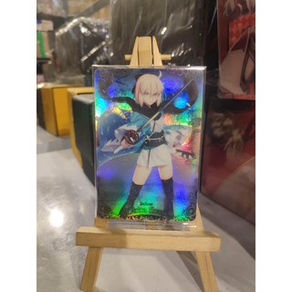 Thẻ bài bánh xốp Fate Grand Order FGO Okita Souji SP - Super Rare - Tặng bọc bài nhựa bảo quản