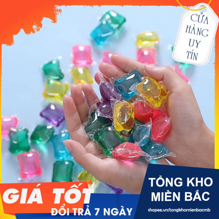 Hộp 30 Viên Giặt Xả Quần Áo Cao Cấp