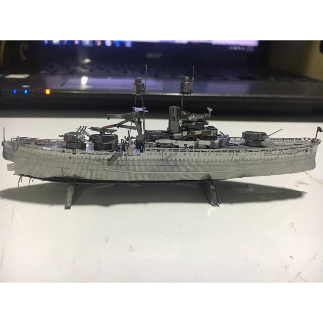 DIY Mô hình kim loại thiết giáp hạm USS Arizona tự lắp ráp