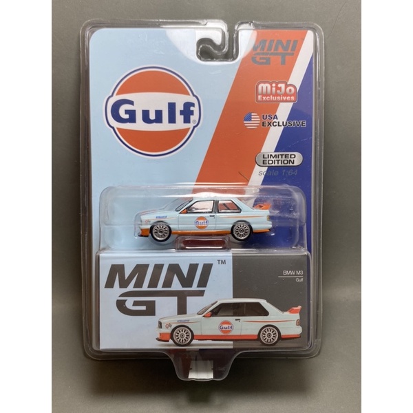 Mini GT - Gulf BMW M3 - Xe mô hình tỉ lệ 1/64