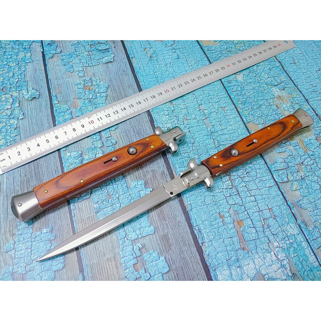 Dao CK AKC 33cm Cán Gỗ Nâu Made In ITALY