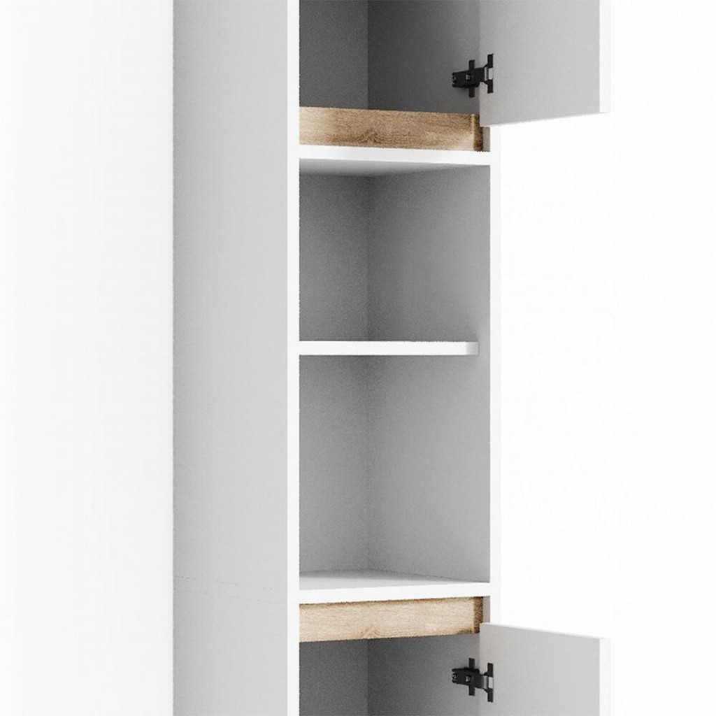 Tủ phòng tắm gỗ hiện đại SMLIFE Smokey | BigBuy360 - bigbuy360.vn