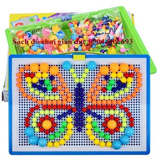 Bộ tạo hình sáng tạo bằng nhựa từ 296 hạt nấm - Creative Mosaic 296pc