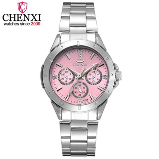 Đồng Hồ Vòng Tay Chenxi Bằng Thép Thiết Kế Đơn Giản Cho Nữ