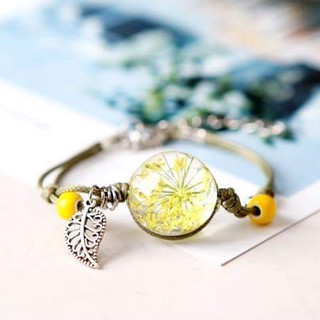 Vòng tay hoa ép khô giá rẻ