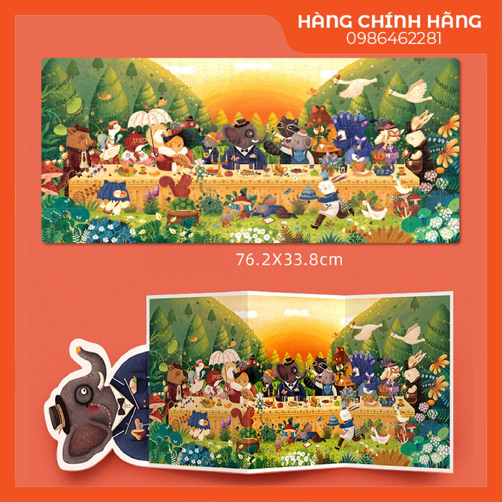 MIDEER - Bộ Xếp Hình Nâng Cao 528 Miếng Ghép Lễ Hội Hoàng Hôn Sunset Carnival