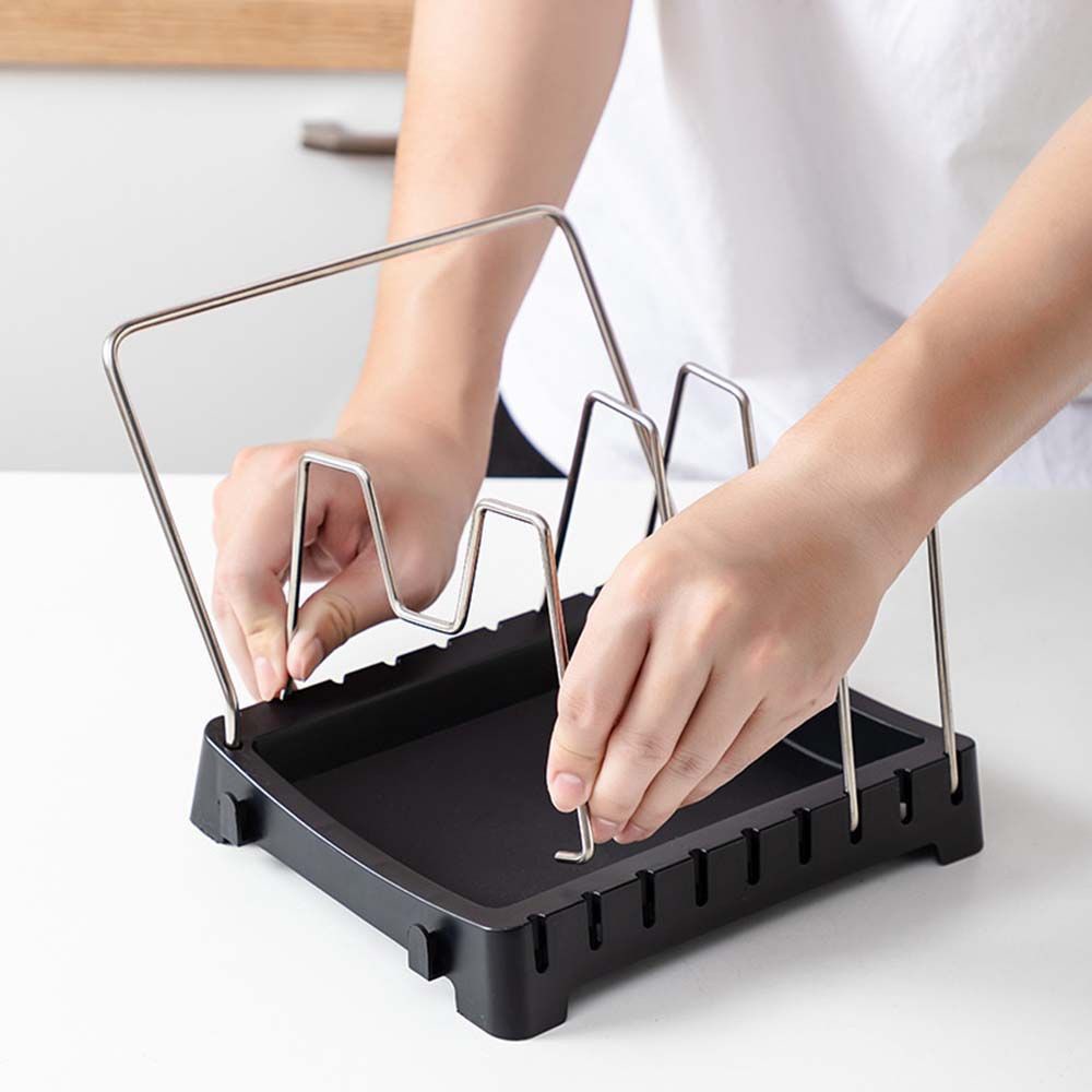 Epoch Giá Đỡ Nắp Nồi Bằng Thép Không Gỉ Nhiều Màu Tùy Chọn Tiện Dụng Cho Nhà Bếp