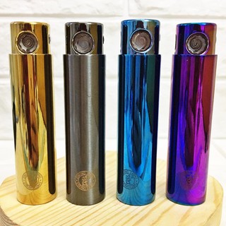 [Hot] bật lửa điện cao cấp hình trụ dạng bấm