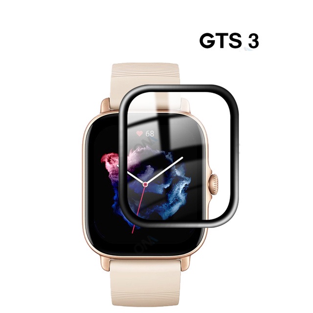 Miếng dán bảo vệ màn hình 3D PMMA cho Huami Amazfit GTS 2e GTS2 mini GTS3