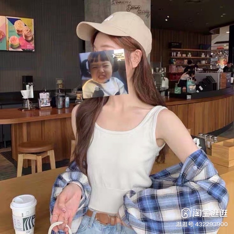 Áo ba lỗ nữ, áo sát nách len tăm bo eo