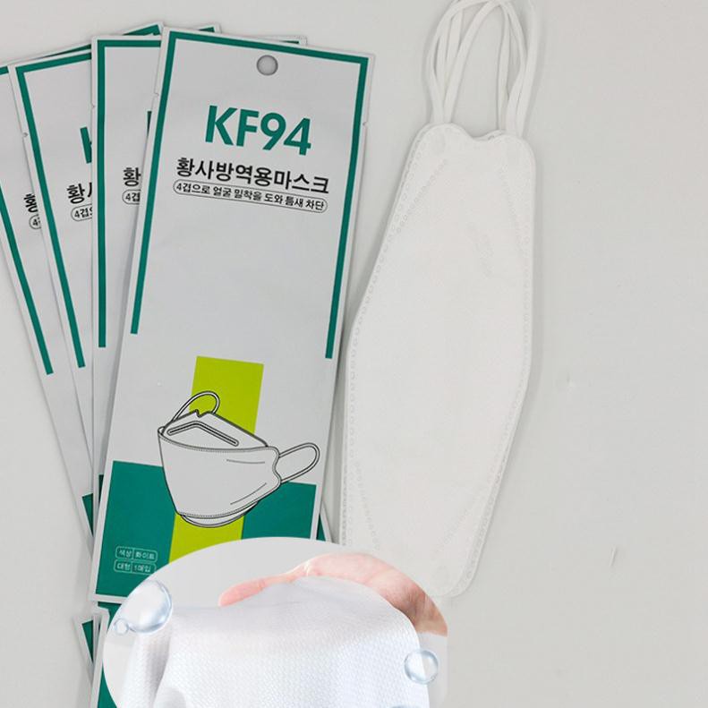 Khẩu trang Kf94 chống bụi siêu mịn thiết kế nếp gấp chuẩn hàn quốc Pm2.5 | WebRaoVat - webraovat.net.vn