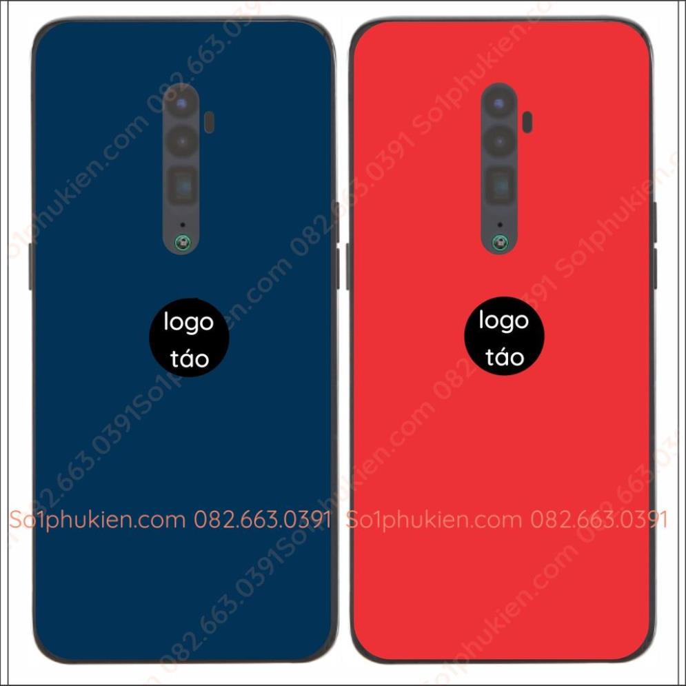 Ốp lưng giả i.P.h.o.n.e cho Oppo f11 / a9 2020 / a5 2020 / f11 pro / reno 10x zoom / reno 2 / reno 2f lưng bóng đẹp