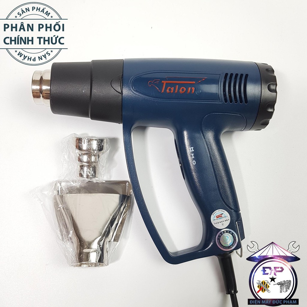 Máy Co Màng co ni long Cầm Tay Máy Khò Hơi Nóng Talon 2000w (Công Ty) Bảo Hành 3 Tháng