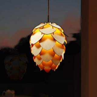 Đèn gỗ trang trí thả trần, decor nội thất,cafe, nhà hàng ,bar ,khách sạn hình quả dâu cao cấp LP0981