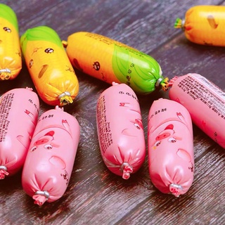 XÚC XÍCH MINI 4 VỊ SIÊU NGON(heo, heo cay, gà, ngô)