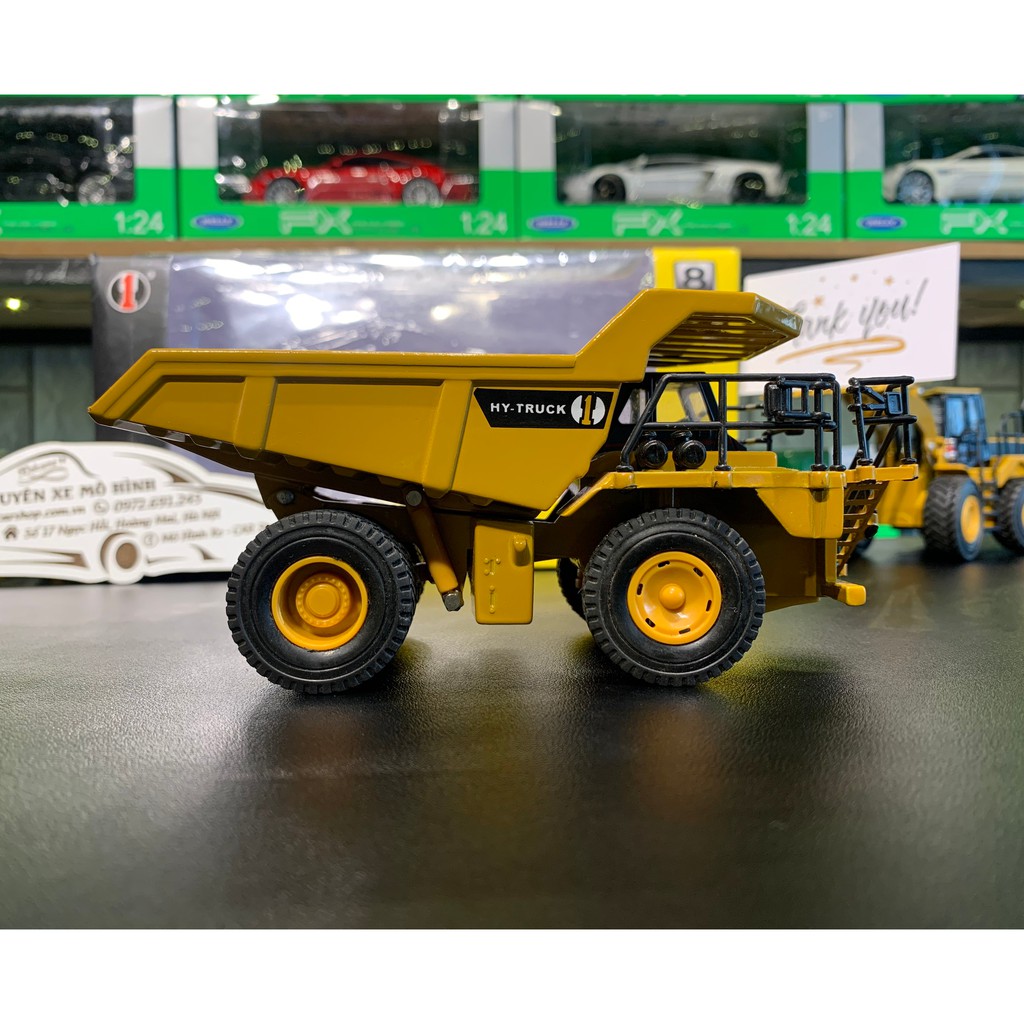 Mô hình hợp kim xe siêu trọng HY TRUCK tỉ lệ 1:50 Scale
