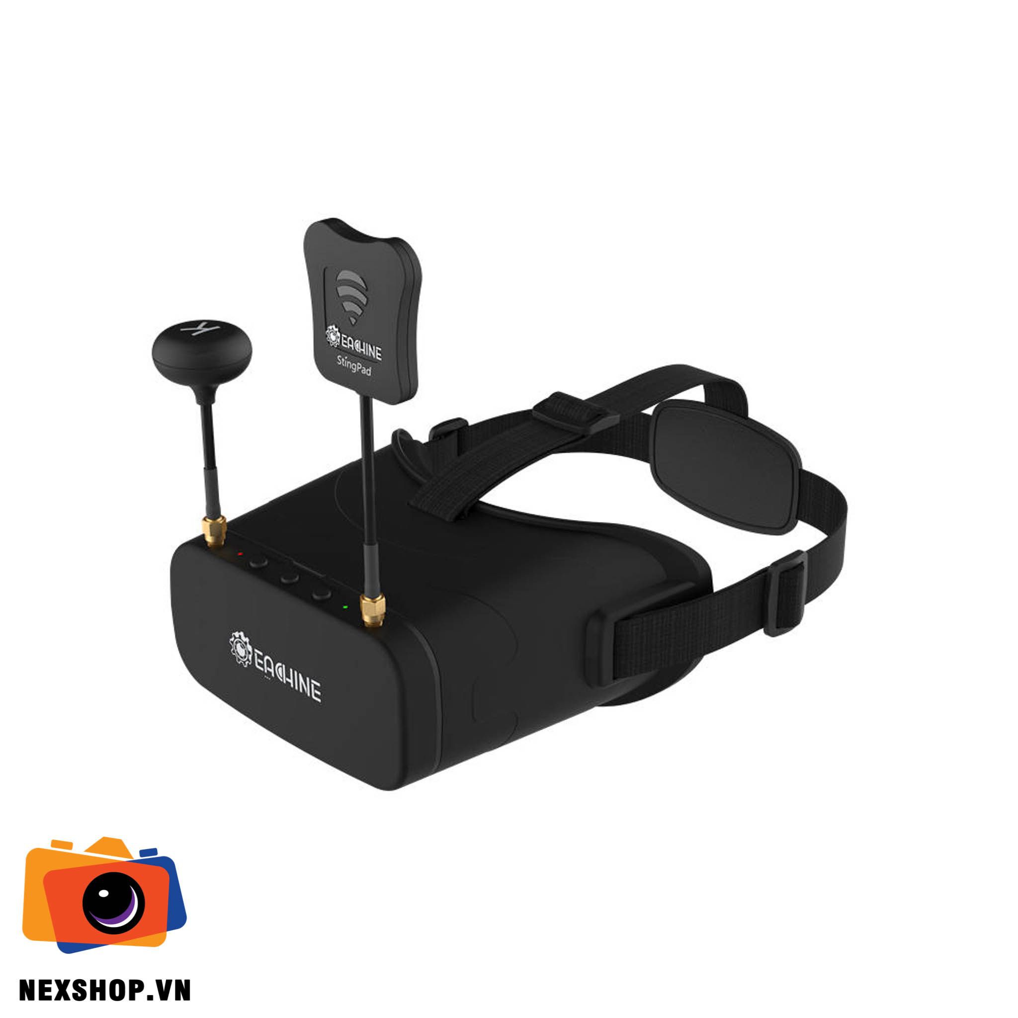 Kính Goggles FPV Eachine EV800DM Black | Chính hãng