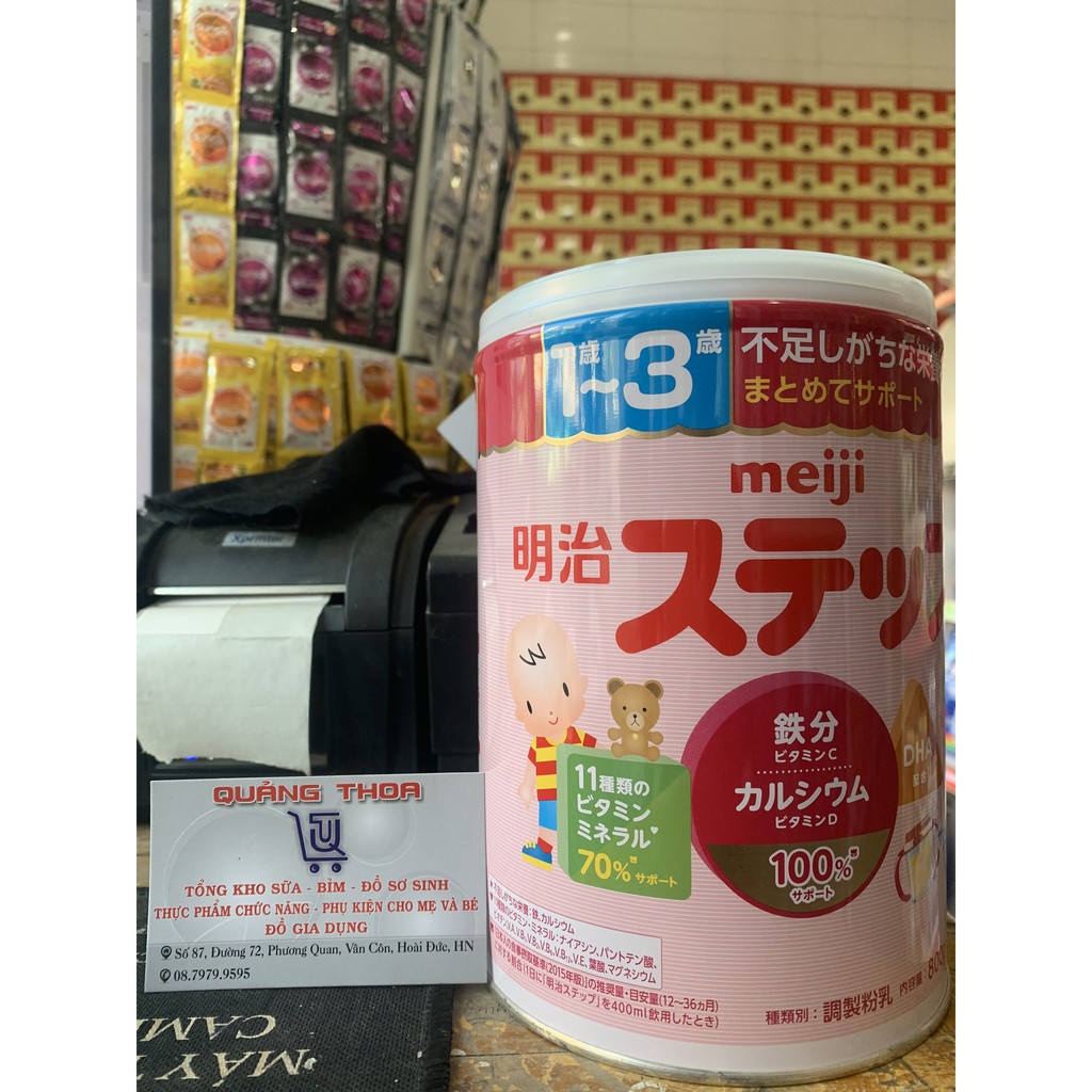 Sữa Meiji 1-3 Hộp 800g