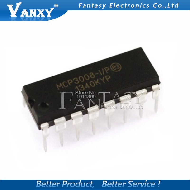 Linh Kiện Điện Tử Mcp3008 Dip16 Mcp3008-I / P Dip-16 Dip