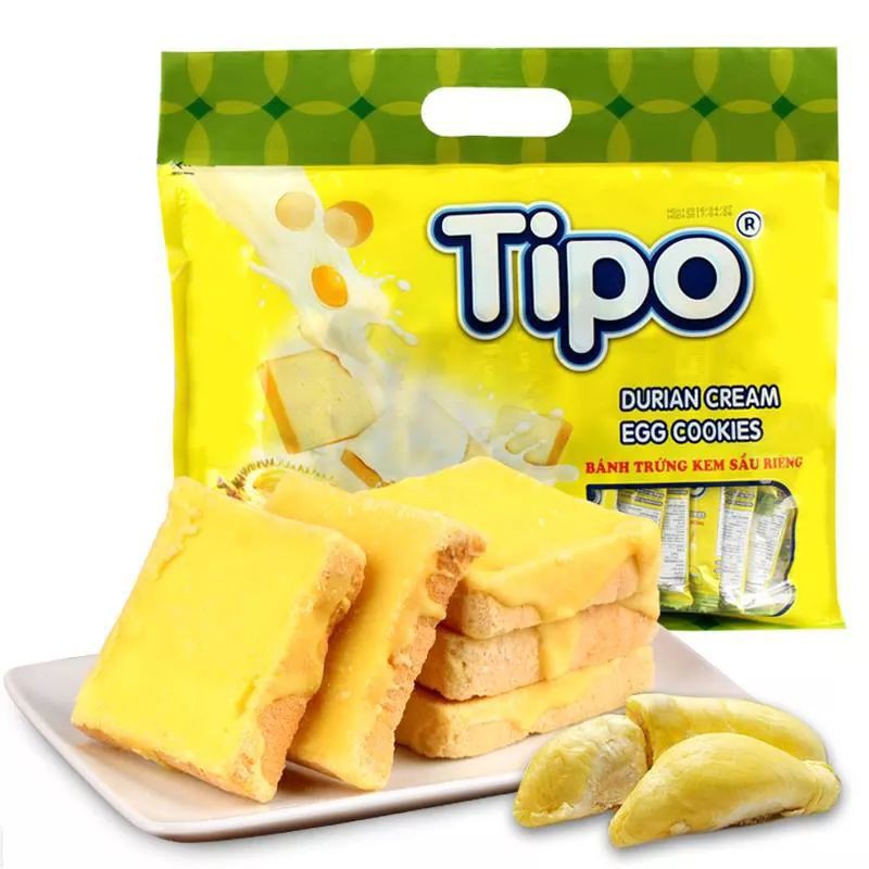 Bánh Trứng Tipo kem Sầu Riêng 220gr