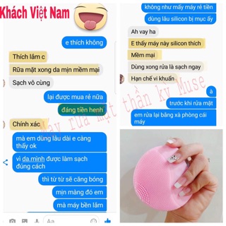 Máy rửa mặt Muse chính hãng