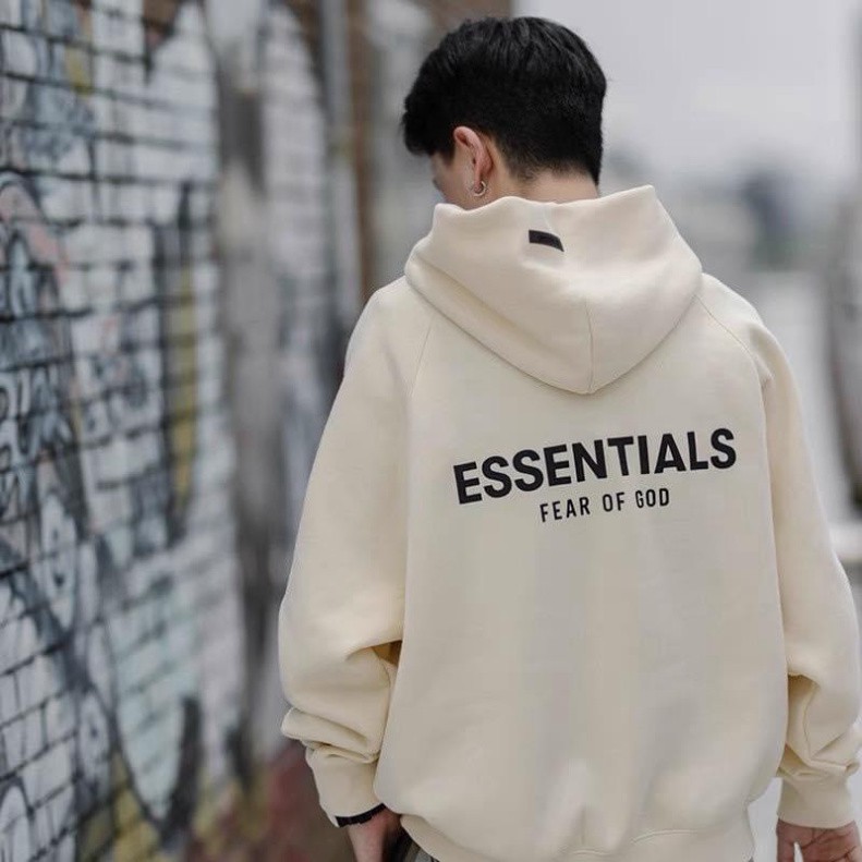 Áo Hoodie phiên bản 2021 chữ in nổi cao su sau lưng chất nỉ cotton dày dặn | BigBuy360 - bigbuy360.vn