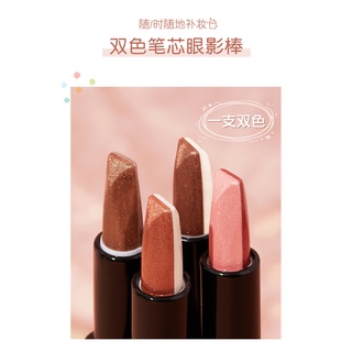 [Hàng mới về] Thỏi Phấn Mắt Agag 2 Màu Gradient Chống Thấm Nước