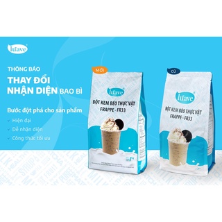 Bột béo thực vật CFrappe Fr33 Luave 1KG- Cường Quật – Đủ nguyên liệu, chuẩn vị kinh doanh