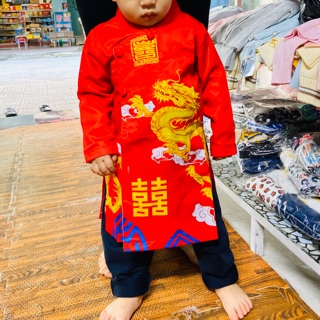 Áo dài cách tân bé trai