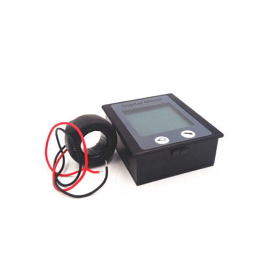 Vôn kế kỹ thuật số LCD điện ampe AC 80-260V 100A