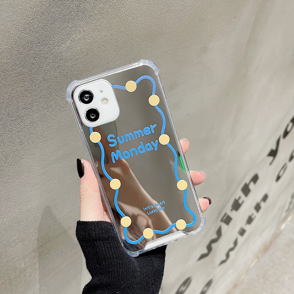 Ốp lưng iphone Ốp Điện Thoại Silicon TPU Tráng Gương Thời Trang Cho iPhone pro max 11 pro max X Xr Xs max 7 8 Plus 13 12 pro max Mini 14 Dinuo case