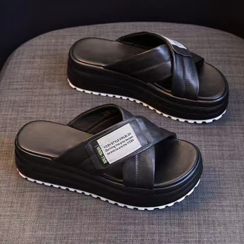 Dép tăng chiều cao Sandal Đế Dày Hở Ngón Đế Mềm Chống Trượt Xinh Xắn Dành Cho Nữ