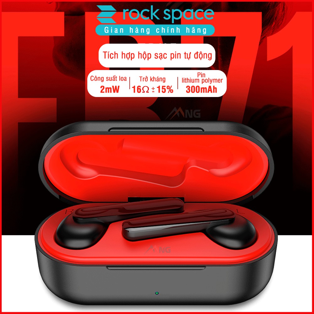 Tai nghe bluetooth không dây true wireless Rockspace EB70