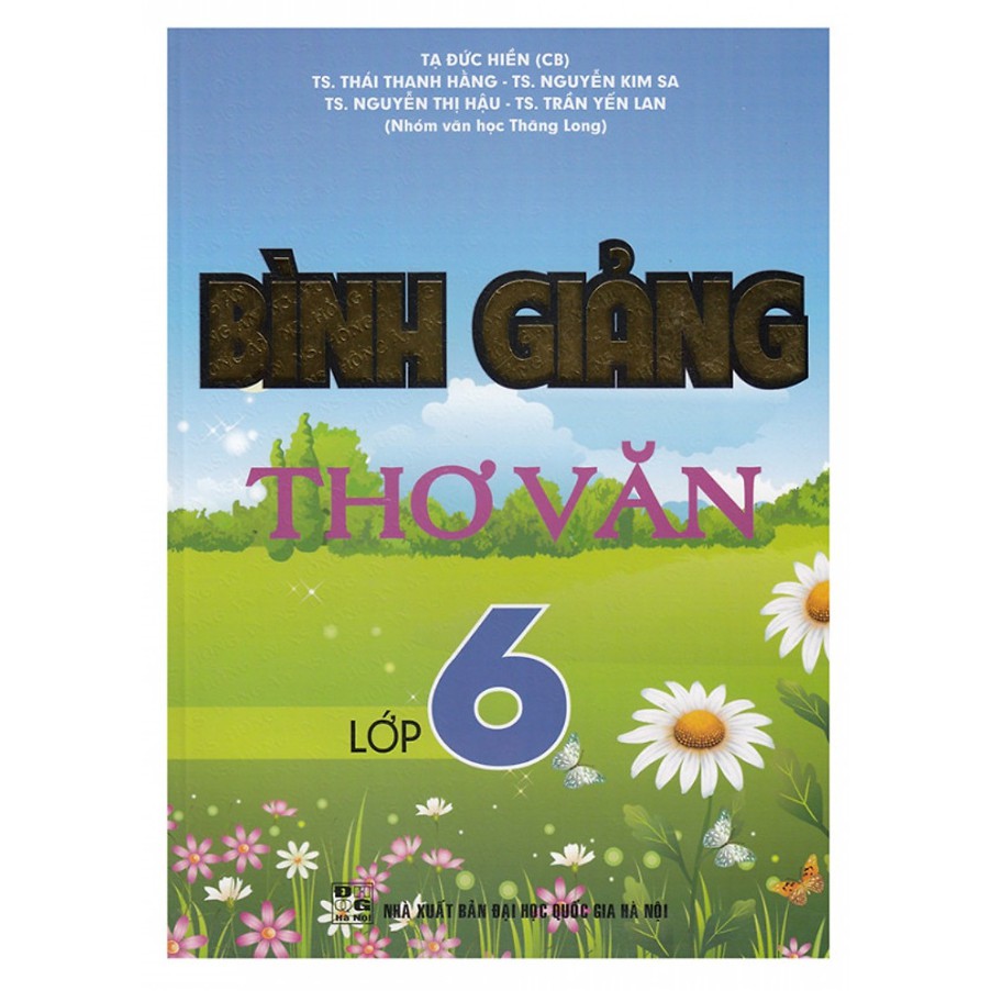 Sách - Bình Giảng Thơ Văn Lớp 6