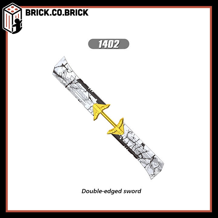 Marvel Phụ Kiện Vũ Khí Của Siêu Anh Hùng Thanos Double Edged Sword Thanh Đao 2 Lưỡi X1400