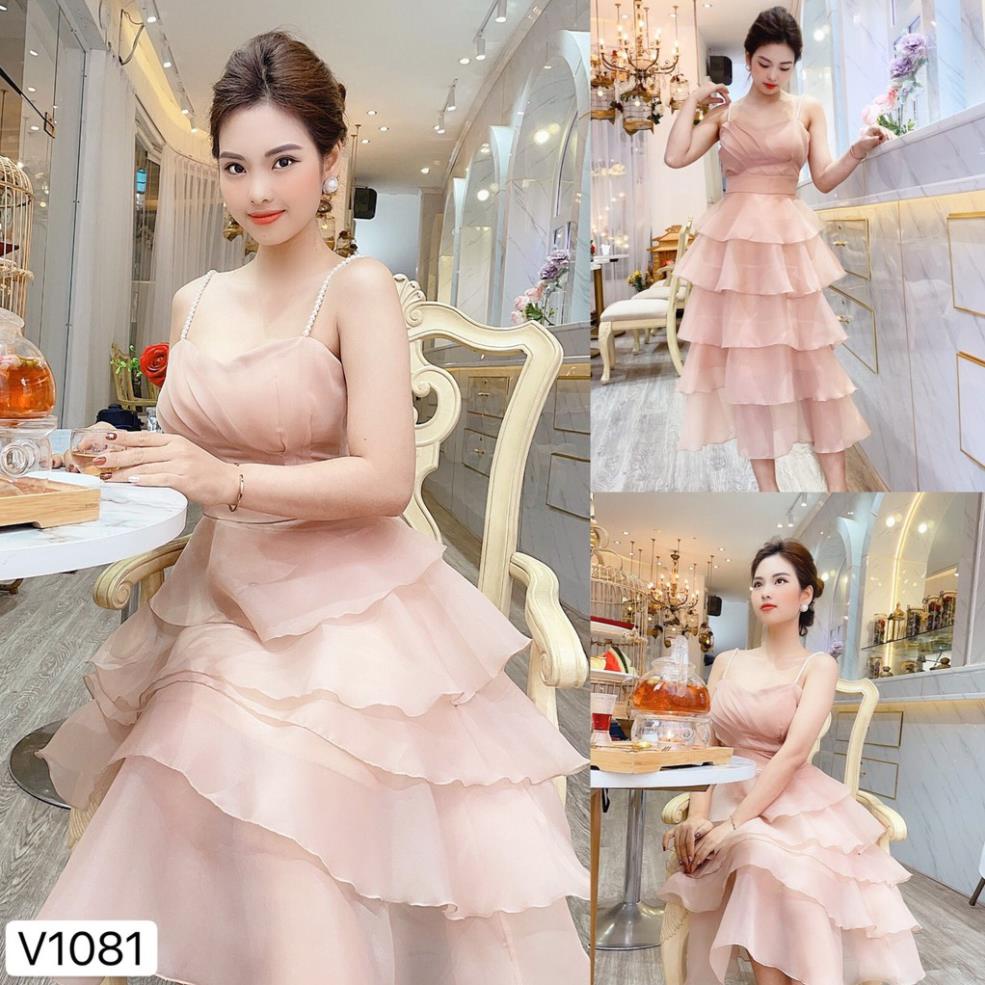Váy be nhiều tầng V1081 - ĐẸP SHOP DVC ( Ảnh mẫu và ảnh trải sàn do shop tự chụp )