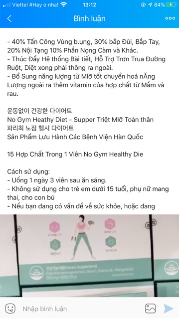 [SỈ GIÁ TỐT] Viên Uống Giảm Cân Siêu Tốc Hàn Quốc