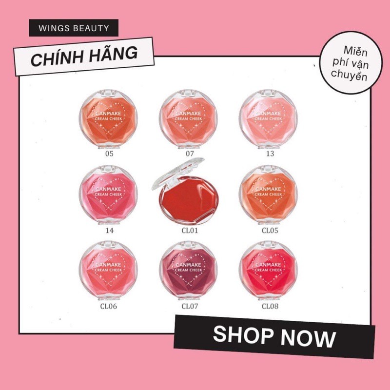 Phấn má Canmake Cheek
