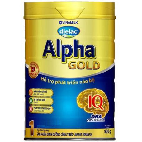 GIá Thanh Lý [Mẫu mới] Sữa bột dielac alpha gold IQ 1 900g