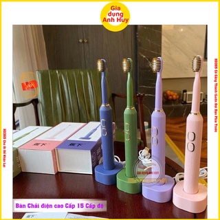Bàn chải điện đánh răng tự động Sonic Cao cấp có đầu cọ mền mại