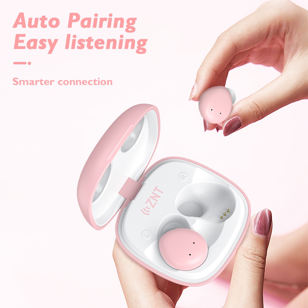 ZNT Macaroon Tai Nghe Nhét Trong Không Dây Bluetooth Âm Thanh Hifi Chất Lượng Cao