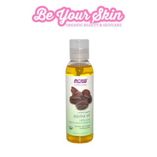 Dầu Jojoba hữu cơ Now Foods - 118ml